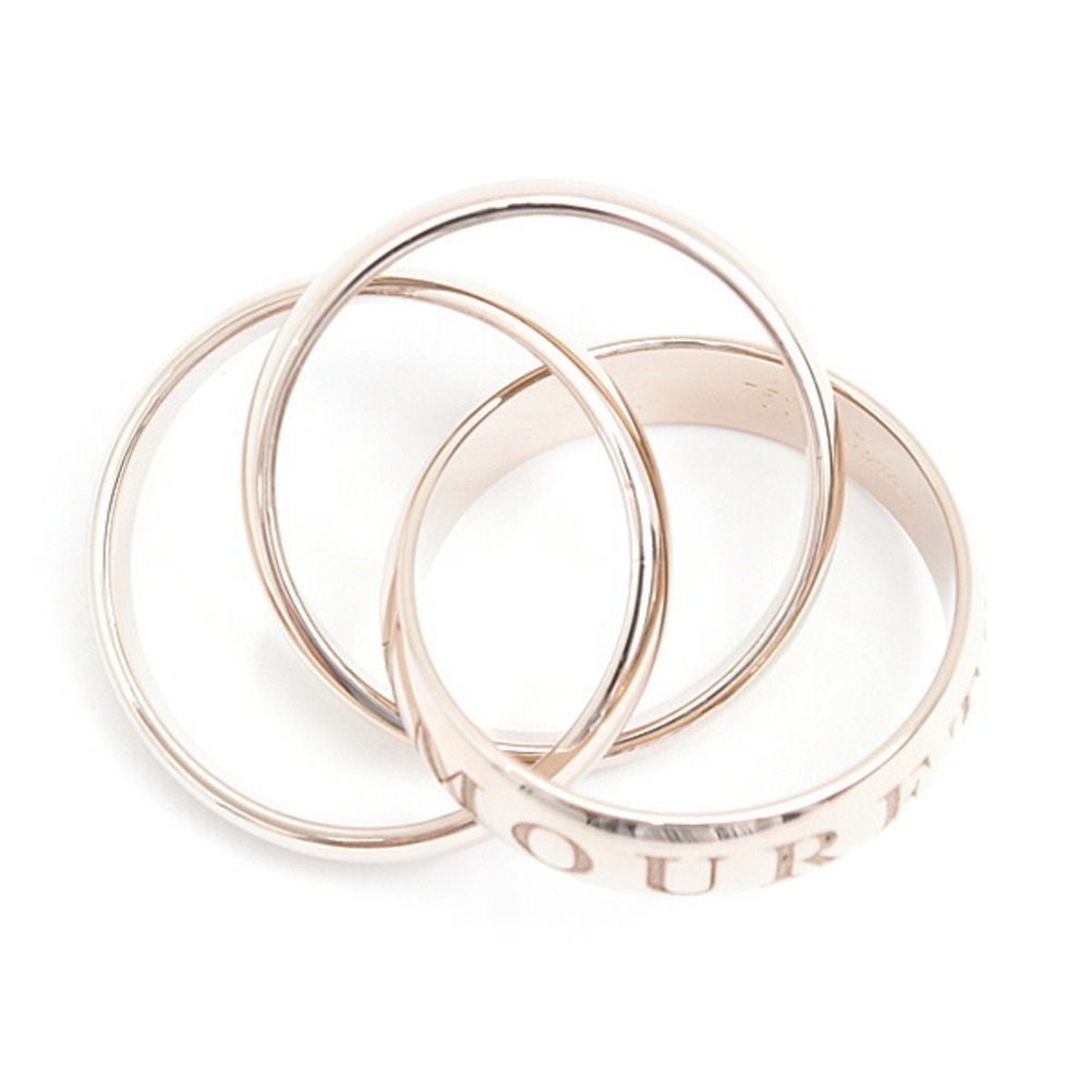 Cartier Authentic Silver Trinity Ring - image 3